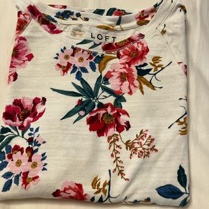 Long sleeve pull over top